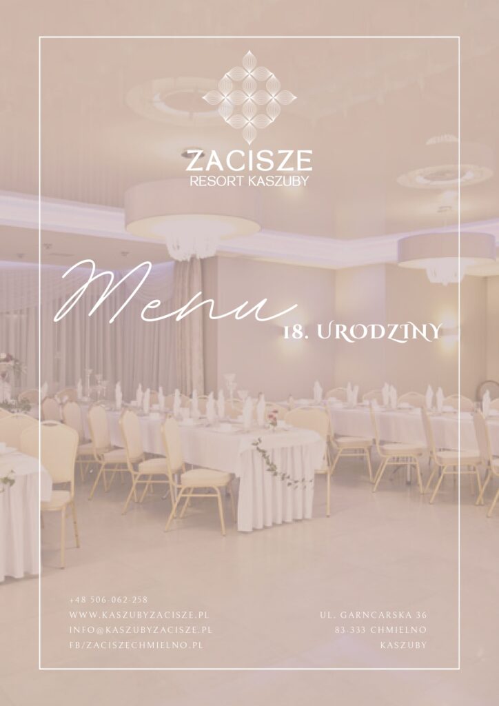 Imprezy osiemnastkowe w resorcie Kaszuby Zacisze